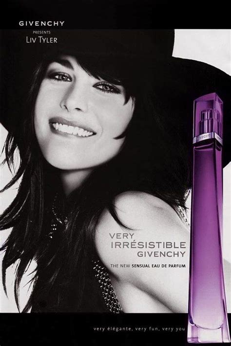 liv tyler givenchy perfume|Givenchy perfume.